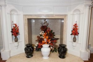 Woodville Co-operative Funeralcare monumental masonry display